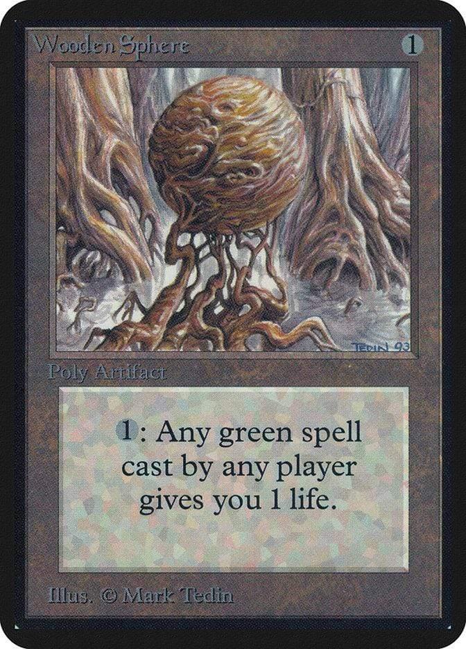 Magic: The Gathering MTG Single Wooden Sphere [Limited Edition Alpha]