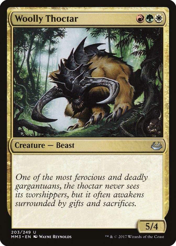 Magic: The Gathering MTG Single Woolly Thoctar [Modern Masters 2017]