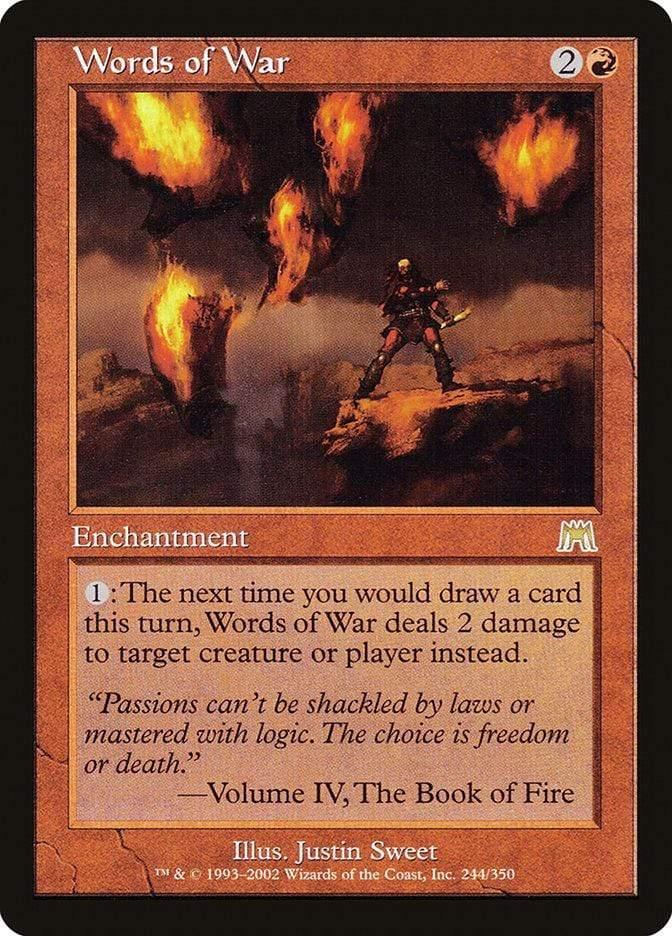 Magic: The Gathering MTG Single Words of War [Onslaught]