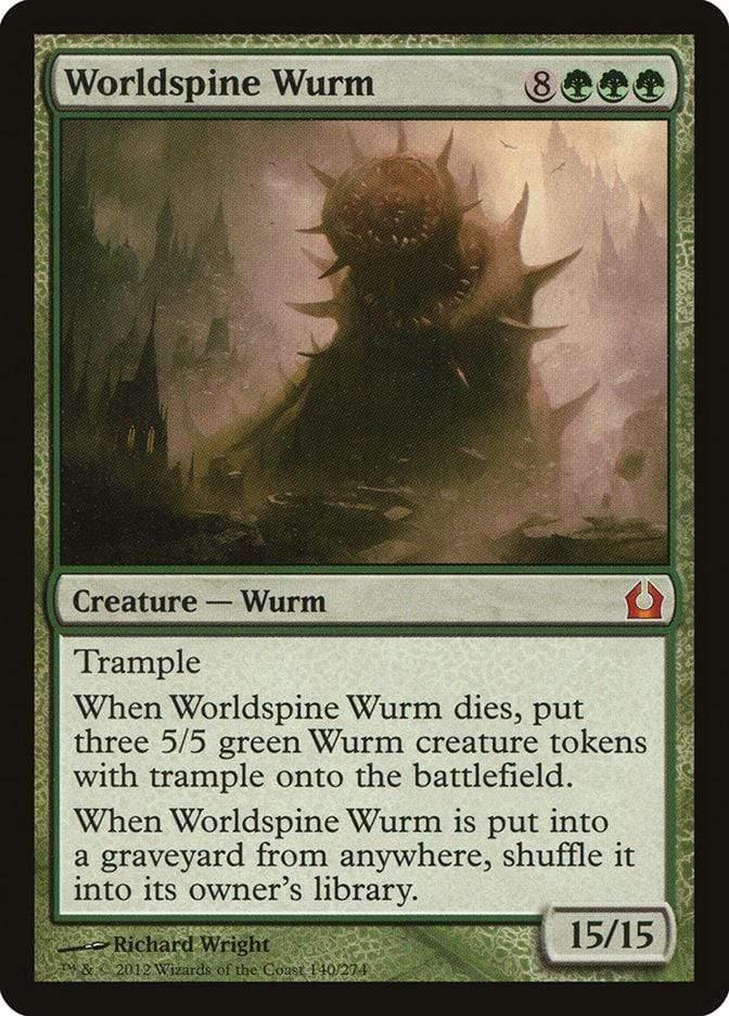 Magic: The Gathering MTG Single Worldspine Wurm [Return to Ravnica]