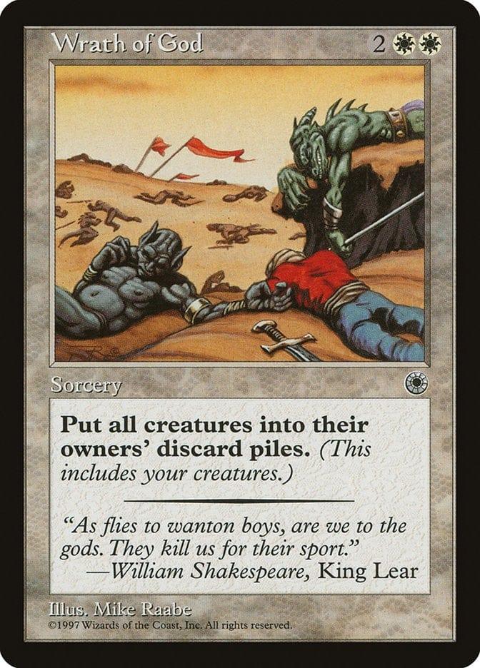 Magic: The Gathering MTG Single Wrath of God [Portal]