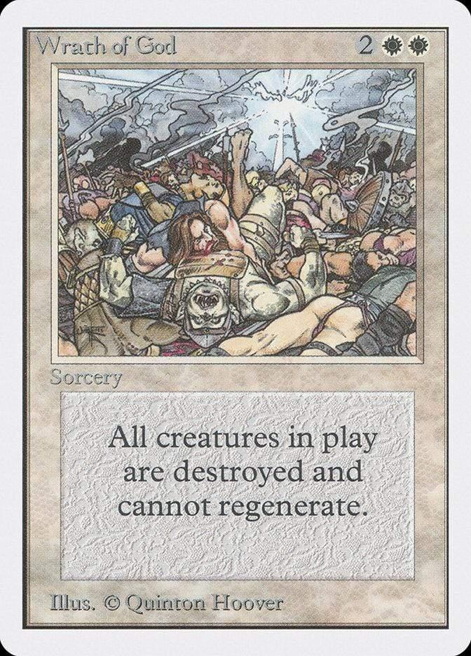 Magic: The Gathering MTG Single Wrath of God [Unlimited Edition]