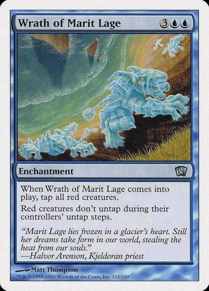 Magic: The Gathering MTG Single Wrath of Marit Lage [Eighth Edition]
