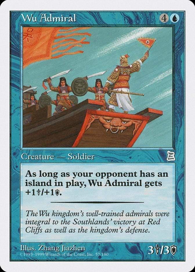 Magic: The Gathering MTG Single Wu Admiral [Portal Three Kingdoms]