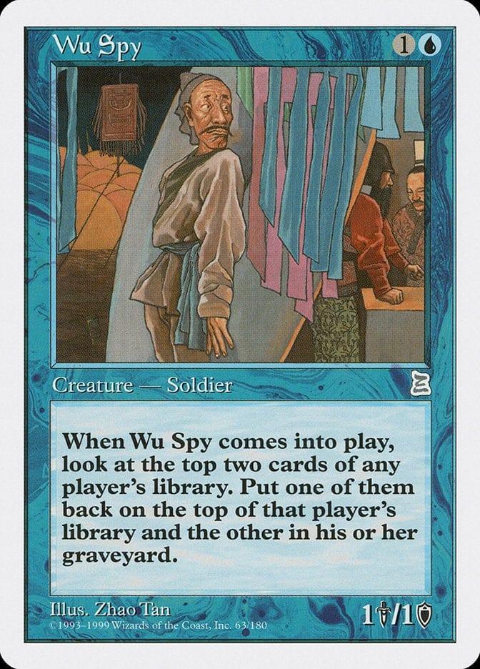 Magic: The Gathering MTG Single Wu Spy [Portal Three Kingdoms]