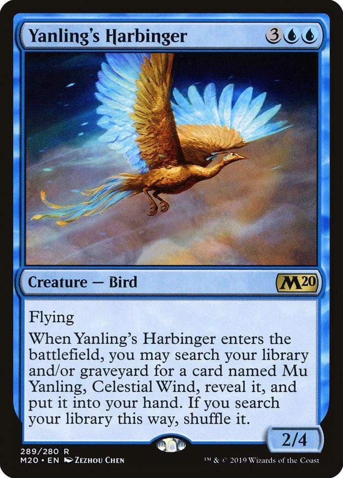 Magic: The Gathering MTG Single Yanling's Harbinger [Core Set 2020]