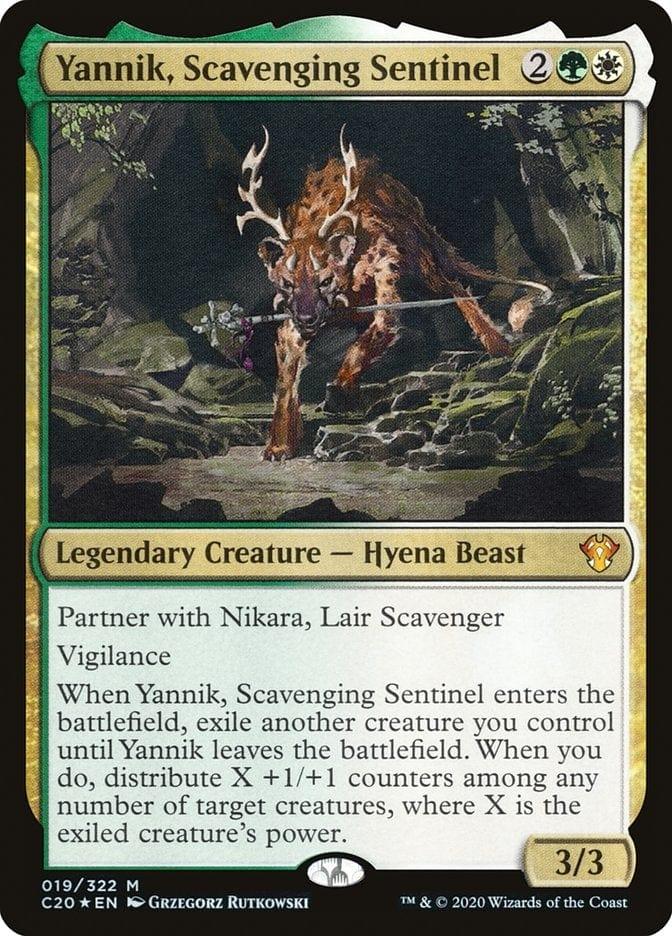 Magic: The Gathering MTG Single Yannik, Scavenging Sentinel [Commander 2020]