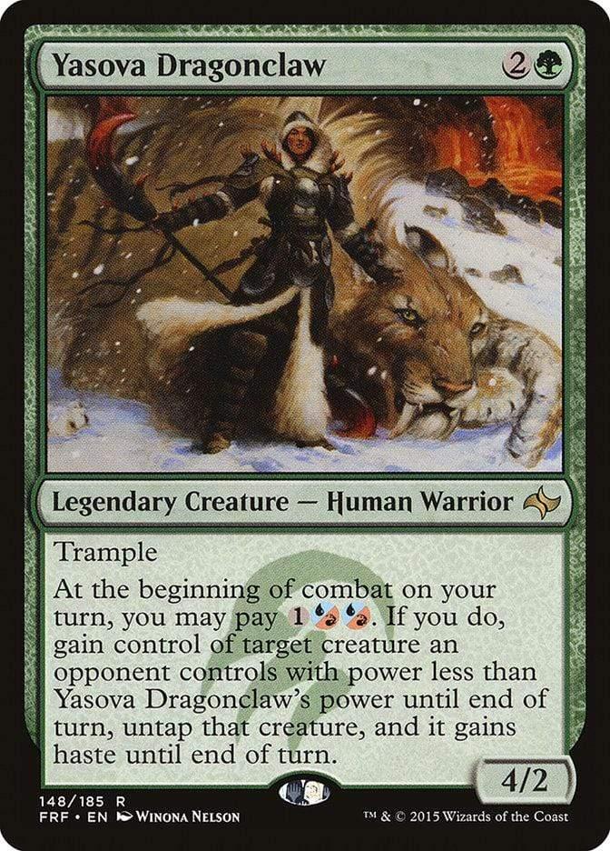 Magic: The Gathering MTG Single Yasova Dragonclaw [Fate Reforged]