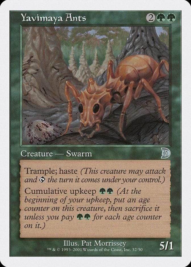 Magic: The Gathering MTG Single Yavimaya Ants [Deckmasters]