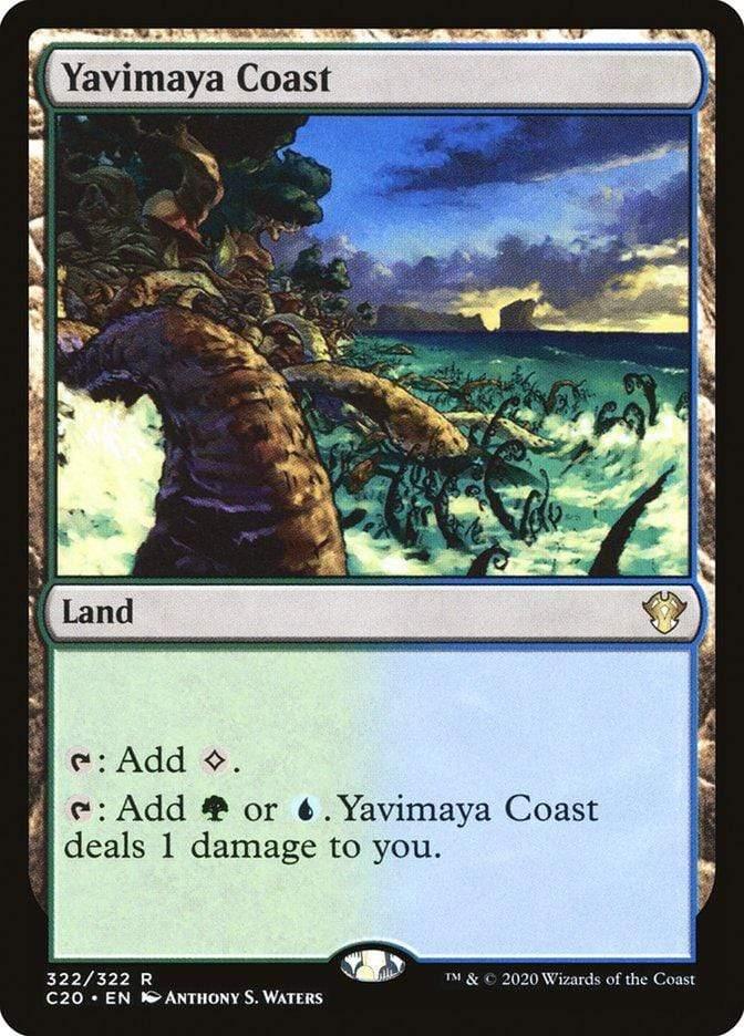 Magic: The Gathering MTG Single Yavimaya Coast [Commander 2020]