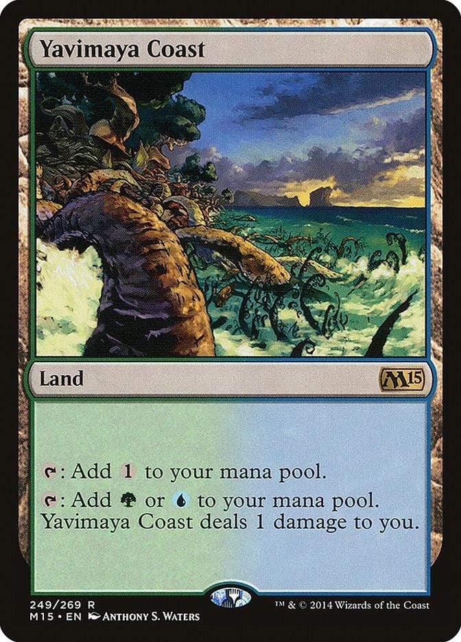 Magic: The Gathering MTG Single Yavimaya Coast [Magic 2015]