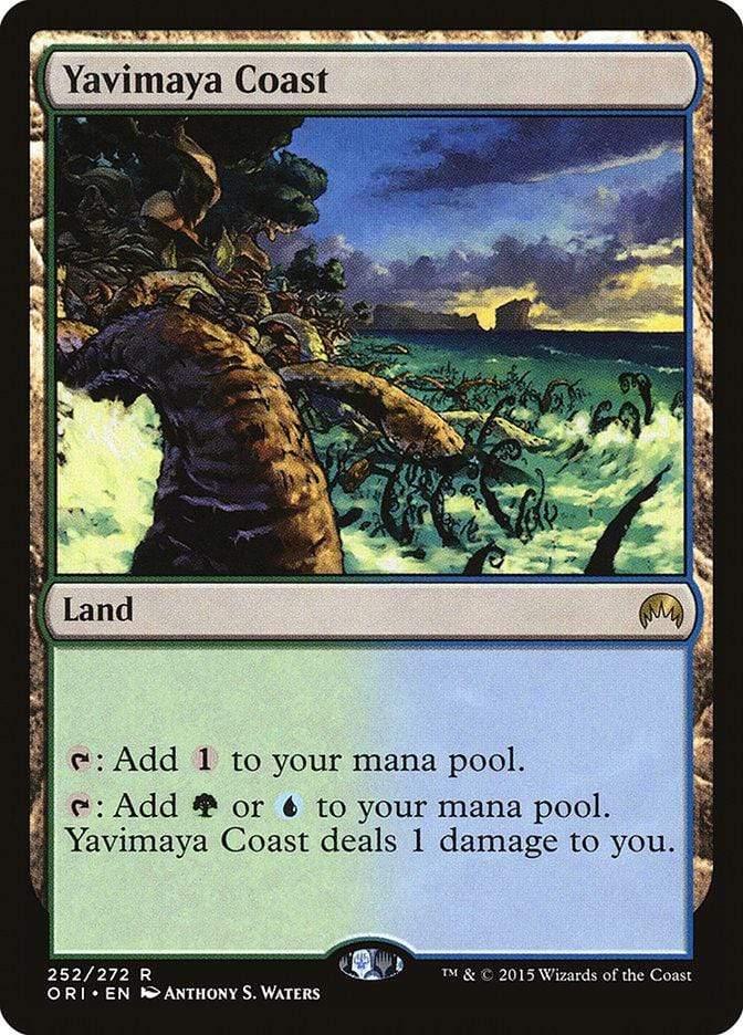 Magic: The Gathering MTG Single Yavimaya Coast [Magic Origins]