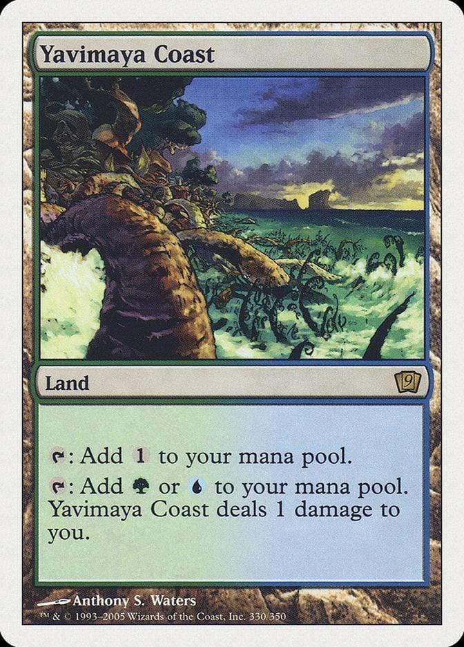 Magic: The Gathering MTG Single Yavimaya Coast [Ninth Edition]