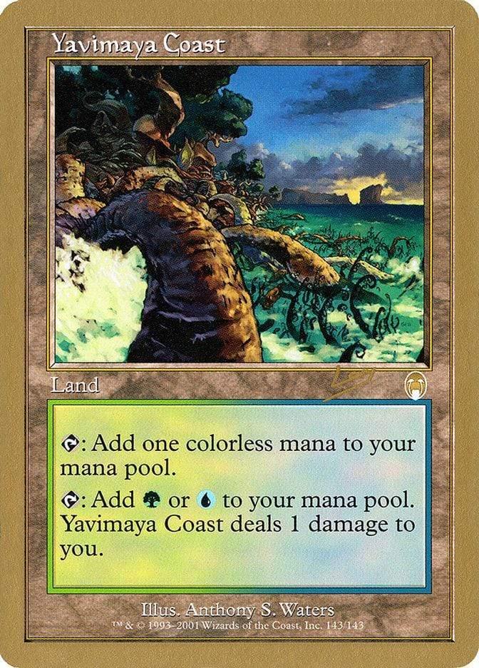 Magic: The Gathering MTG Single Yavimaya Coast [World Championship Decks 2002]