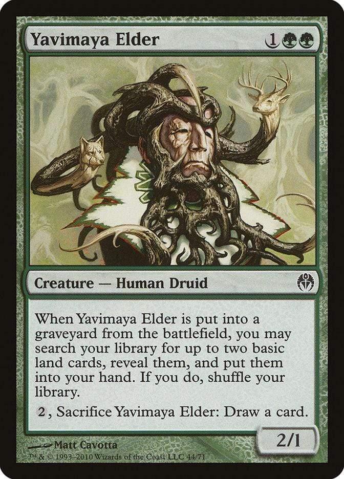 Magic: The Gathering MTG Single Yavimaya Elder [Duel Decks: Phyrexia vs. the Coalition]