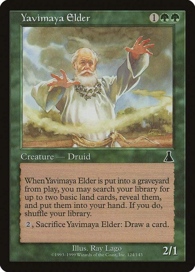 Magic: The Gathering MTG Single Yavimaya Elder [Urza's Destiny]