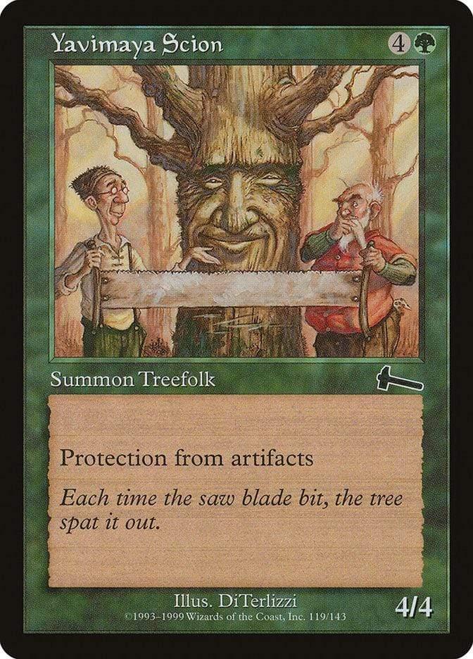 Magic: The Gathering MTG Single Yavimaya Scion [Urza's Legacy]