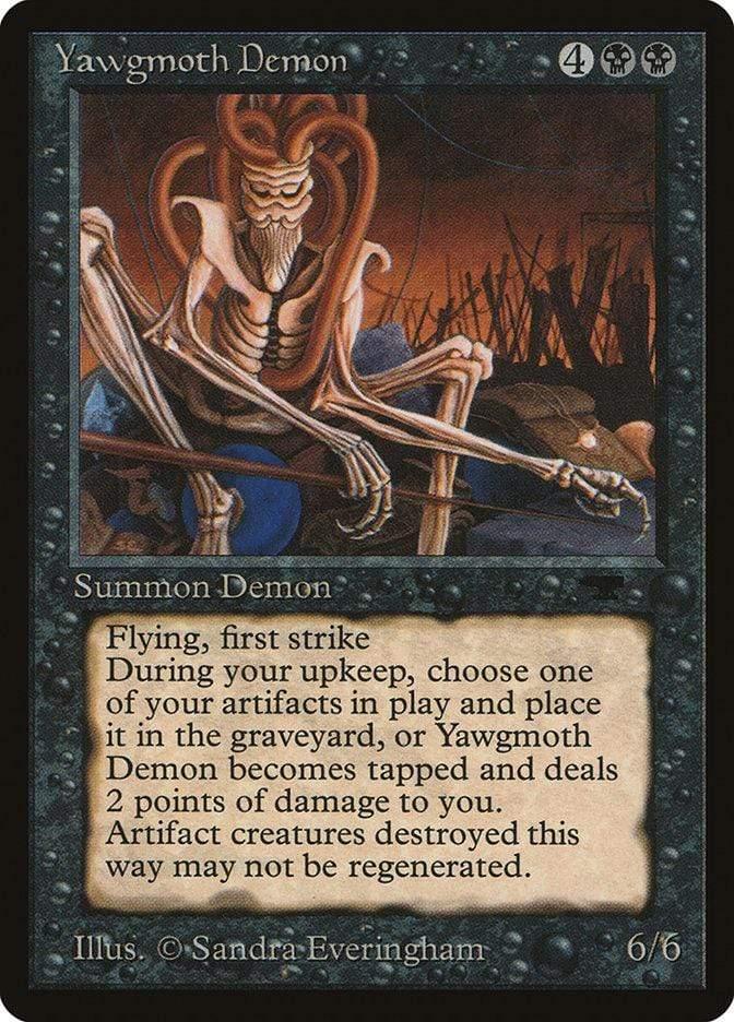 Magic: The Gathering MTG Single Yawgmoth Demon [Antiquities]