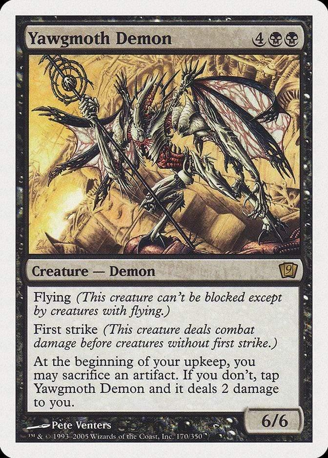 Magic: The Gathering MTG Single Yawgmoth Demon [Ninth Edition]