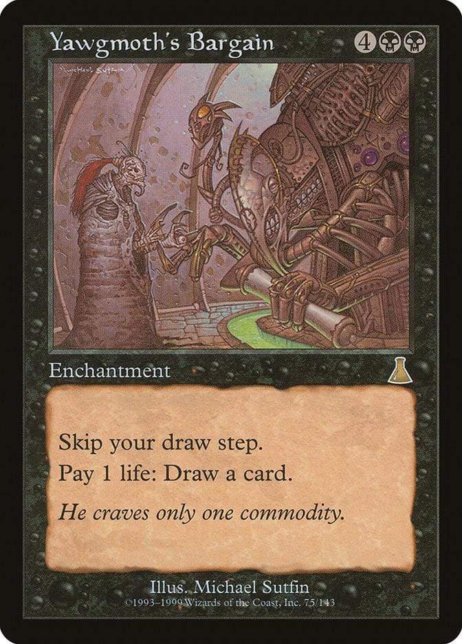 Magic: The Gathering MTG Single Yawgmoth's Bargain [Urza's Destiny]