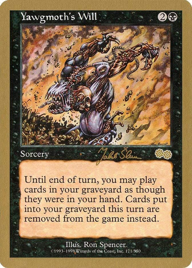 Magic: The Gathering MTG Single Yawgmoth's Will [World Championship Decks 1999]