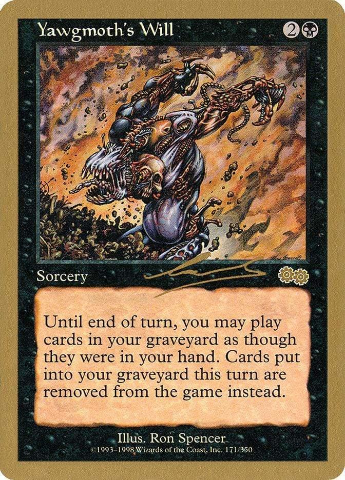 Magic: The Gathering MTG Single Yawgmoth's Will [World Championship Decks 2000]