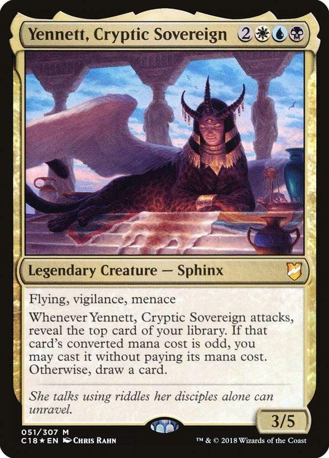 Magic: The Gathering MTG Single Yennett, Cryptic Sovereign [Commander 2018]