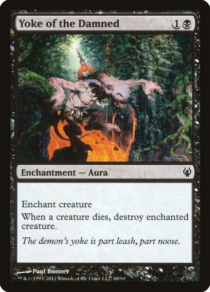 Magic: The Gathering MTG Single Yoke of the Damned [Duel Decks: Izzet vs. Golgari]