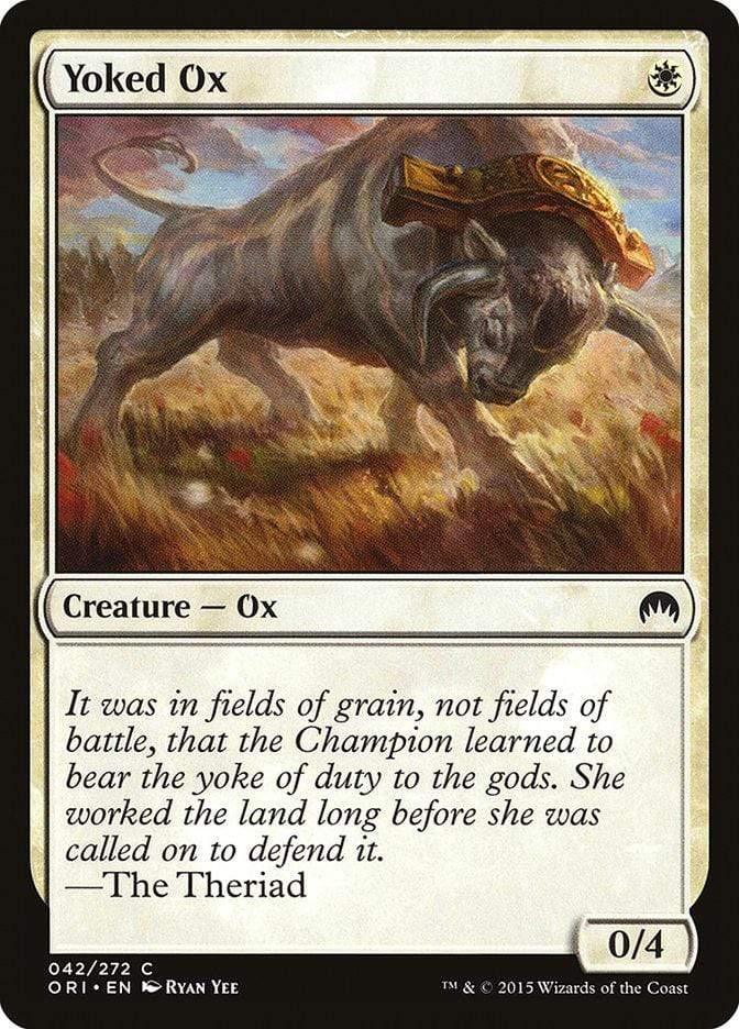 Magic: The Gathering MTG Single Yoked Ox [Magic Origins]