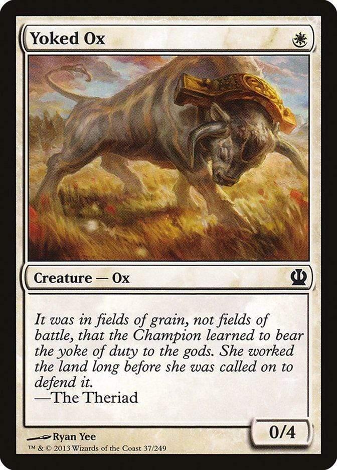 Magic: The Gathering MTG Single Yoked Ox [Theros]