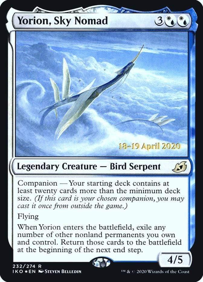 Magic: The Gathering MTG Single Yorion, Sky Nomad  [Ikoria: Lair of Behemoths Prerelease Promos]