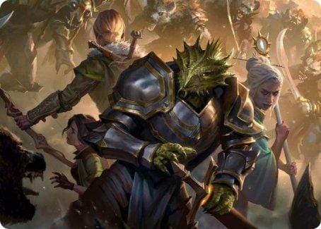 Magic: The Gathering MTG Single You Come to the Gnoll Camp Art Card [Dungeons & Dragons: Adventures in the Forgotten Realms Art Series]