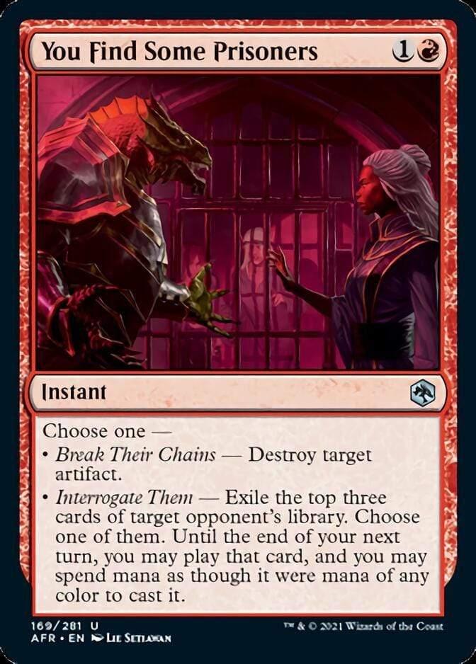 Magic: The Gathering MTG Single You Find Some Prisoners [Dungeons & Dragons: Adventures in the Forgotten Realms]