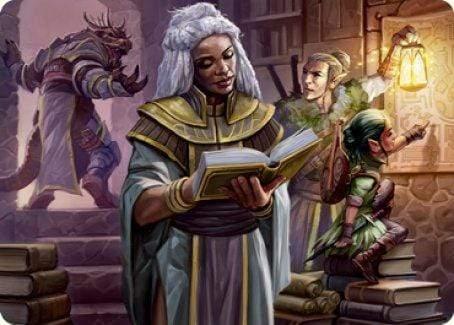 Magic: The Gathering MTG Single You Find the Villains' Lair Art Card [Dungeons & Dragons: Adventures in the Forgotten Realms Art Series]