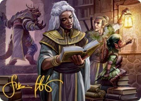 Magic: The Gathering MTG Single You Find the Villains' Lair Art Card (Gold-Stamped Signature) [Dungeons & Dragons: Adventures in the Forgotten Realms Art Series]