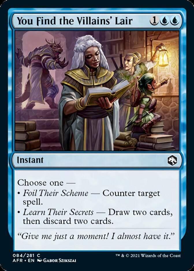 Magic: The Gathering MTG Single You Find the Villains' Lair [Dungeons & Dragons: Adventures in the Forgotten Realms]