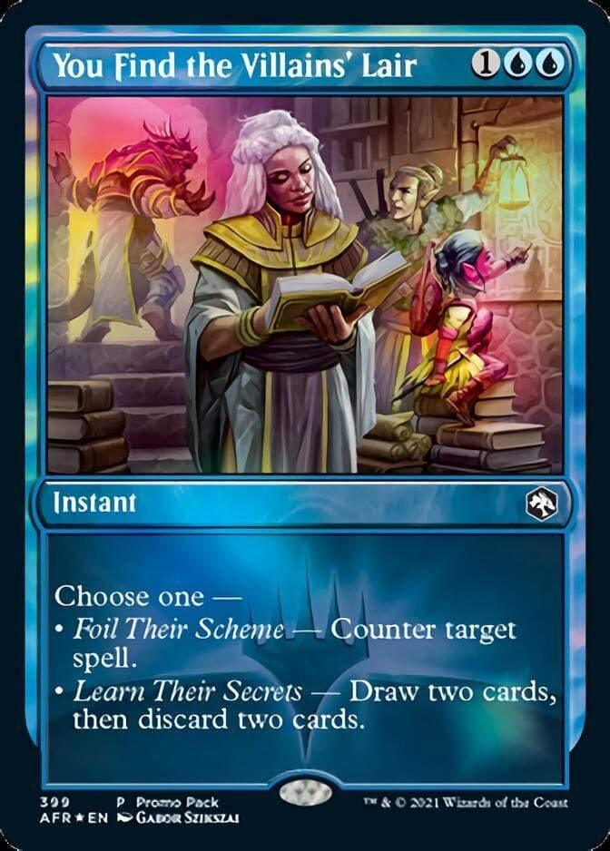 Magic: The Gathering MTG Single You Find the Villains' Lair (Promo Pack) [Dungeons & Dragons: Adventures in the Forgotten Realms]