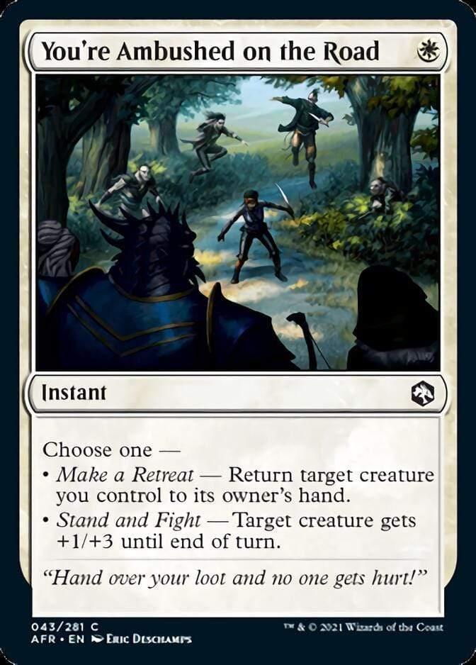 Magic: The Gathering MTG Single You're Ambushed on the Road [Dungeons & Dragons: Adventures in the Forgotten Realms]