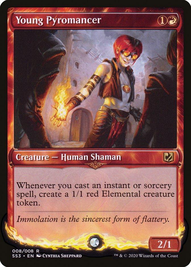 Magic: The Gathering MTG Single Young Pyromancer [Signature Spellbook: Chandra]