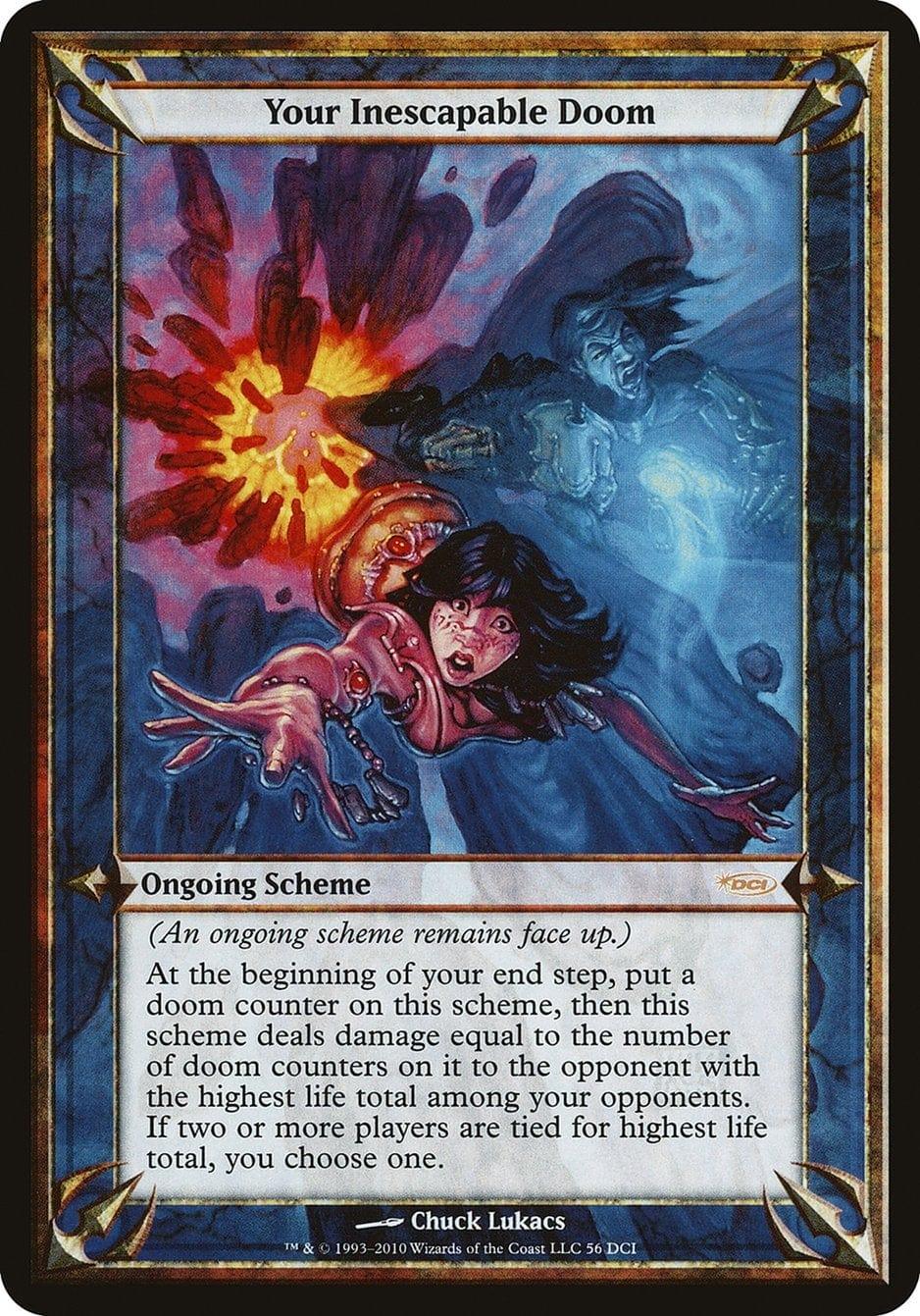 Magic: The Gathering MTG Single Your Inescapable Doom (Schemes) [Promotional Schemes]