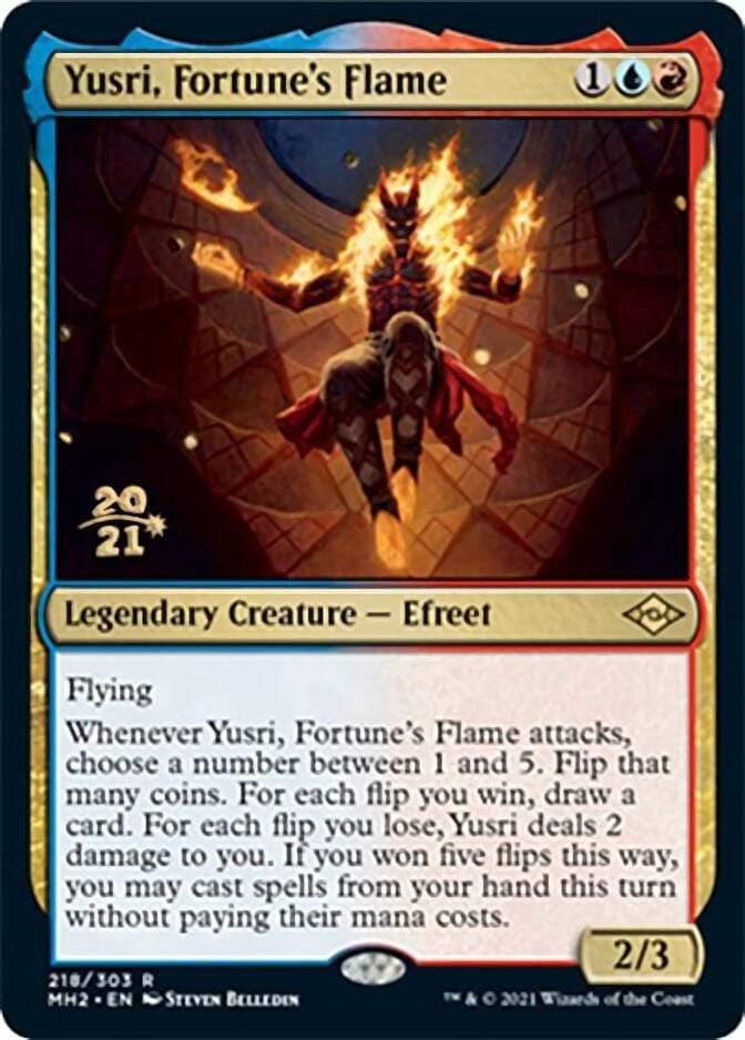 Magic: The Gathering MTG Single Yusri, Fortune's Flame [Modern Horizons 2 Prerelease Promos]