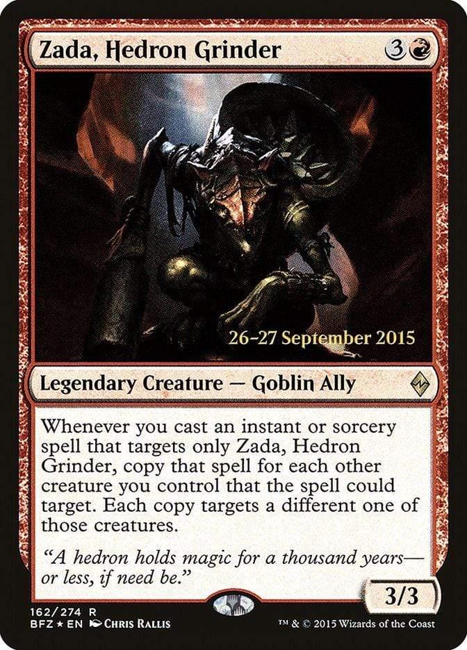Magic: The Gathering MTG Single Zada, Hedron Grinder  [Battle for Zendikar Prerelease Promos]