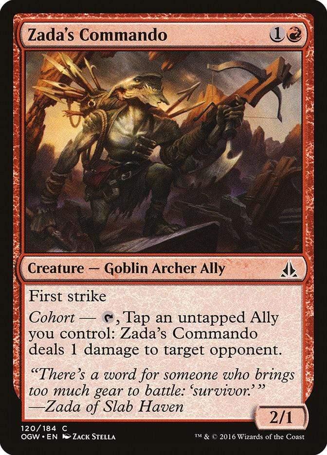 Magic: The Gathering MTG Single Zada's Commando [Oath of the Gatewatch]