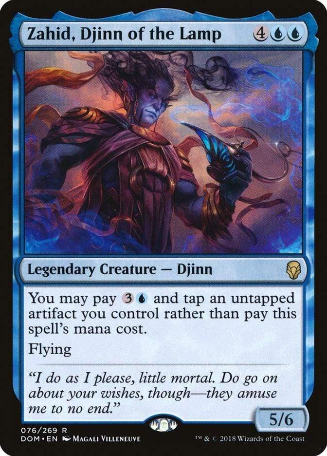 Magic: The Gathering MTG Single Zahid, Djinn of the Lamp [Dominaria]