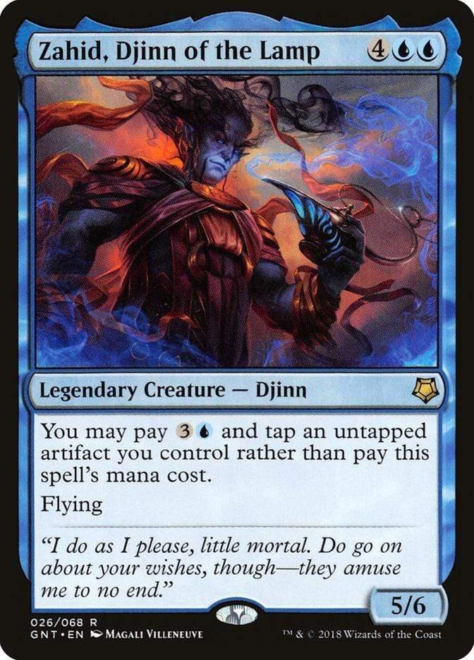 Magic: The Gathering MTG Single Zahid, Djinn of the Lamp [Game Night]