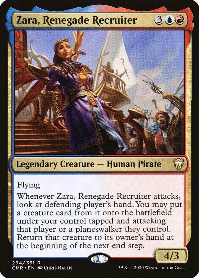 Magic: The Gathering MTG Single Zara, Renegade Recruiter [Commander Legends]