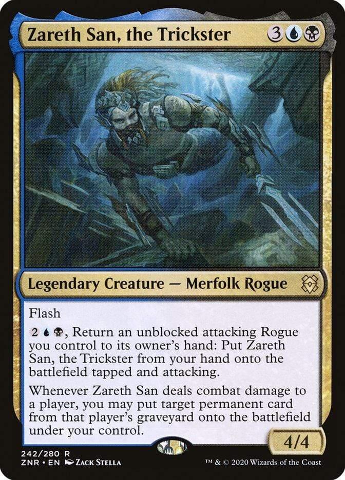 Magic: The Gathering MTG Single Zareth San, the Trickster [Zendikar Rising]