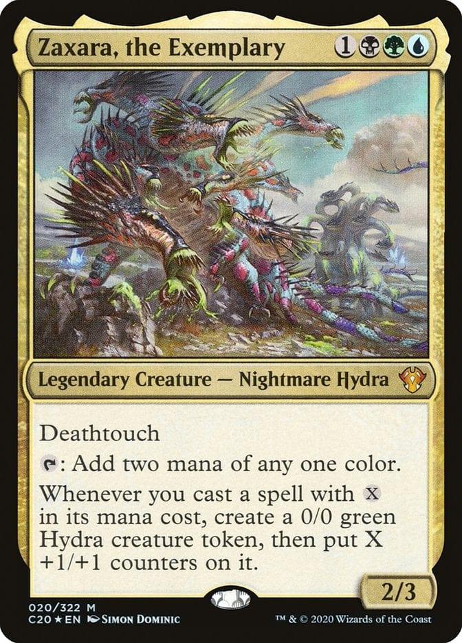 Magic: The Gathering MTG Single Zaxara, the Exemplary [Commander 2020]