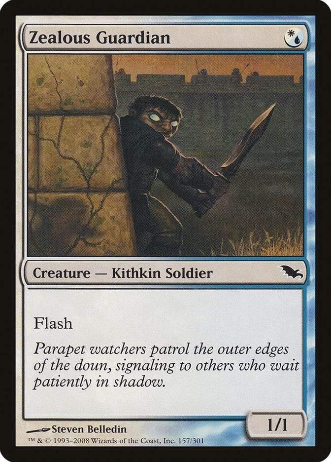 Magic: The Gathering MTG Single Zealous Guardian [Shadowmoor]