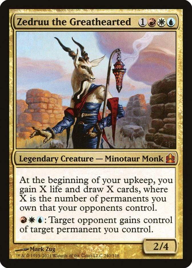 Magic: The Gathering MTG Single Zedruu the Greathearted [Commander 2011]